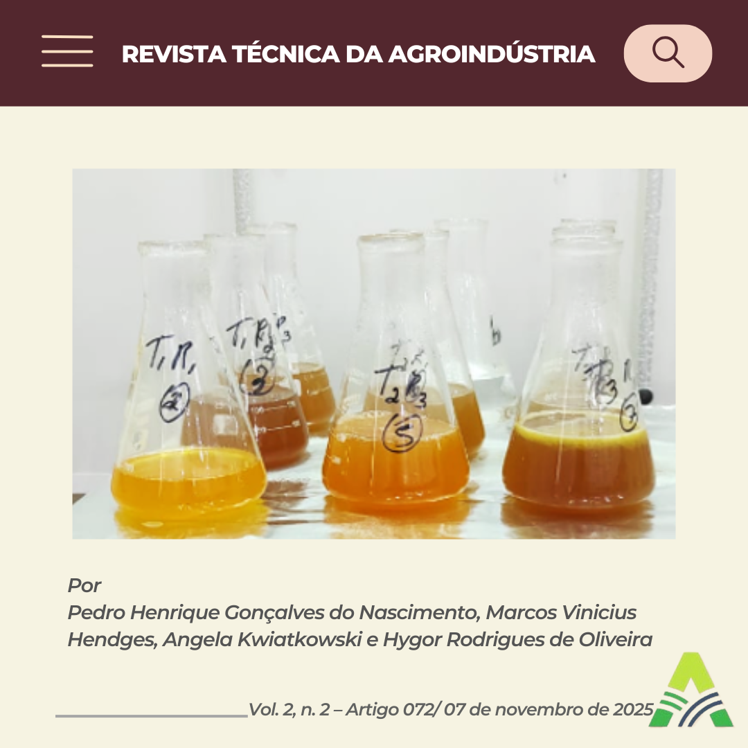 PRODUÇÃO E CARACTERIZAÇÃO DE CERVEJA AMERICAN BLOND ALE COM ADIÇÃO DE CAGAITA (Eugenia dysenterica) 